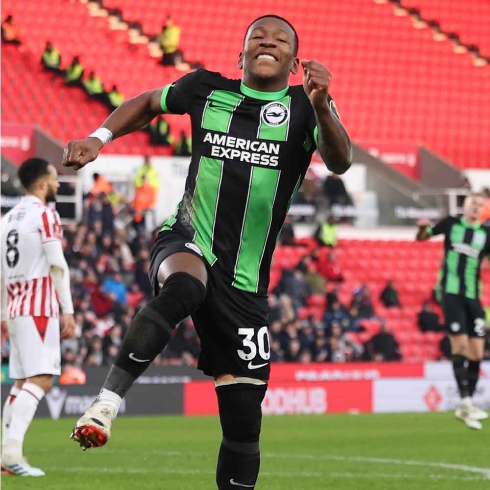 2024-2025 Nike Brighton Hove & Albion Third Kit Ecuadorian Pervis Estupiñan